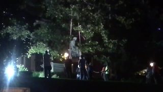 Roger B. Taney statue removed from State House grounds Friday morning