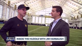 Inside the Huddle with Jim Harbaugh: Peters has 'earned the right' to play