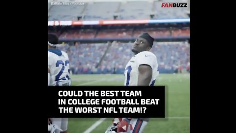 Could a College Football Team Ever Beat an NFL Team?