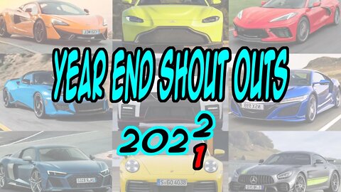 Automotive 2021 year end shout outs