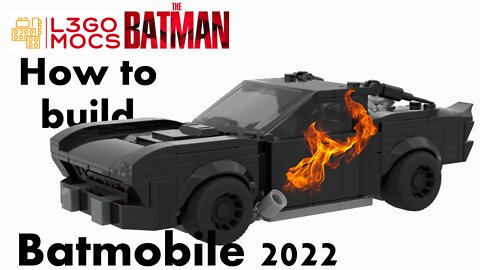 Lego MOC The Batman - Batmobile