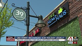 CBD store celebrates 4/20 while police look for 'drugged' drivers