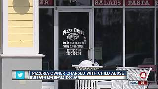 Pizza shop owner arrested for inappropriately touching girls