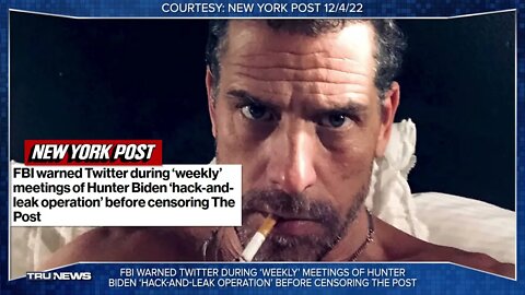 Corrupt FBI Worked Hand-in-Glove with Big Tech to Suppress NY Posts' Hunter Biden Story
