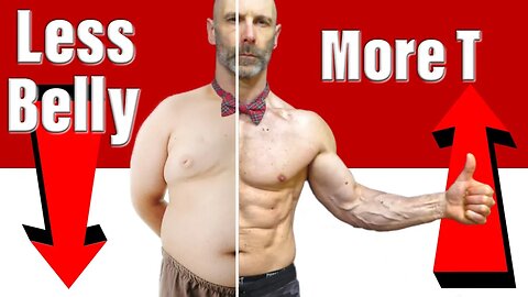 Lose Belly Fat and Increase Testosterone Levels (Naturally)