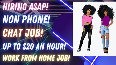 Hiring Asap! Non Phone Work From Home Job Up To $20 An Hour Weekly Pay Chat Job WFH Job 2023