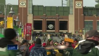 Packers fans visit Lambeau Field for the first time