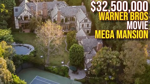Touring $32,500,000 Warners Brothers Movie Mansion