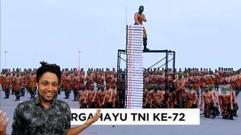 Indonesian Army 72 Anniversary | Skill Beladiri Tingkat Tinggi Prajurit TNI - HUT TNI ke-72 REACTION