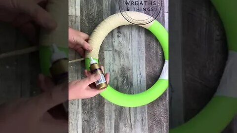 Summertime Wreath DIY - Shorts - Dollar Tree Pool Noodle Wreath - Wreath DIY