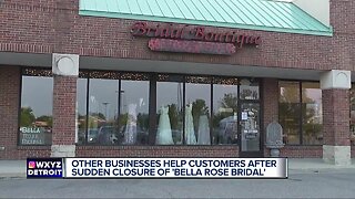 Hundreds of brides, bridesmaids may be left without a dress after bridal store closes