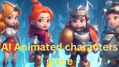 AI Animated characters game