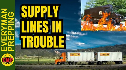 Supply Issues Will Happen If UPS & Yellow Trucking Go On Strike - Find Alternatives Now! - Prepping