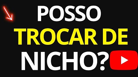 Vale a pena mudar de nicho no youtube? | Canal Dark