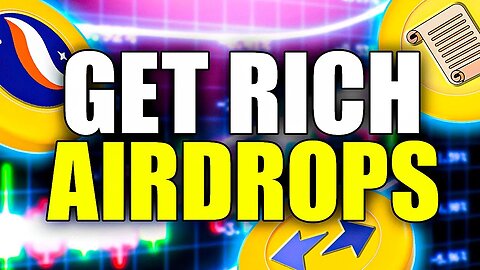 Top 5 BIGGEST Crypto Airdrops To Get RICH 2023! (WATCH NOW before it's TOO Late!)