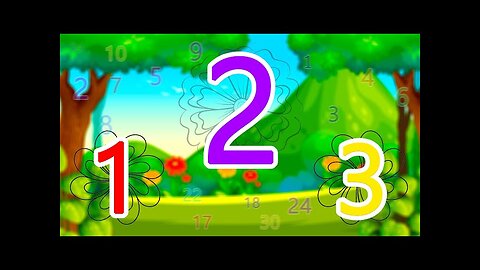 Learn English Numbers 1 to 50 With Animation| Learn Numbers One to Fifty | Counting 1-50 In English