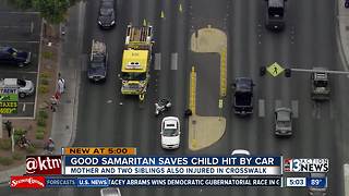 Good Samaritans rushed to help mother, 3 children hit by car