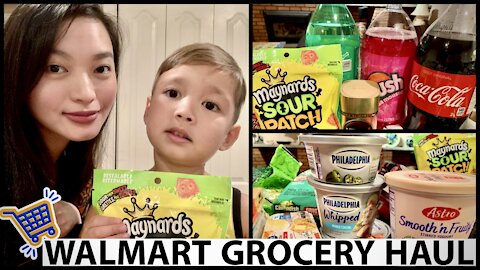 Walmart Grocery Haul in Ontario Canada