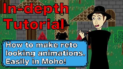 How to use the Pixelation tool in Moho: Tutorial (full version)