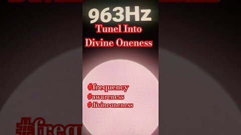 Tune In to 963. Ancient SolfeggioDownload App #divineoneness #awareness #raiseyourvibration #shots