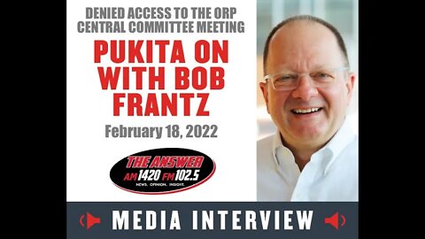 MARK PUKITA with BOB FRANTZ - 02 18 22