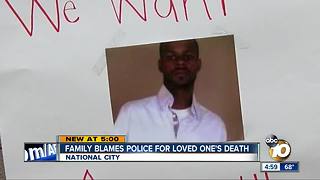 Family blames police for loved one's death