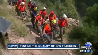 Testing the quality of GSP trackers on Colorado trails