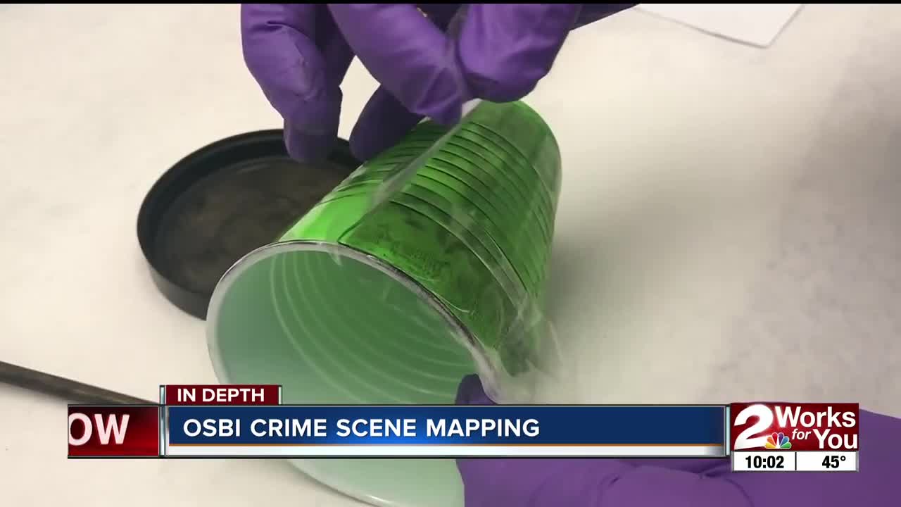 OSBI crime scene mapping