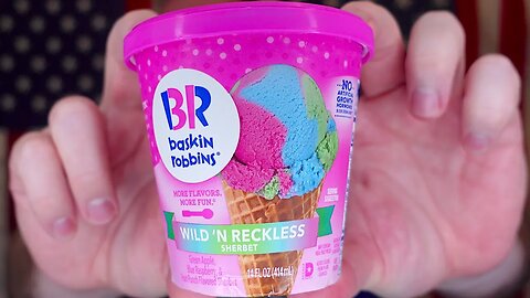 Baskin Robbins Wild 'N Reckless Sherbet Review