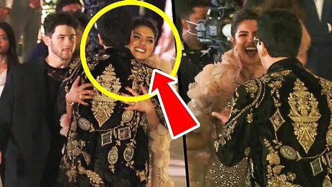 When Karan Johar Meet Priyanka Chopra and Nick Jonas infront of DeepVeer | Look at PC Reaction