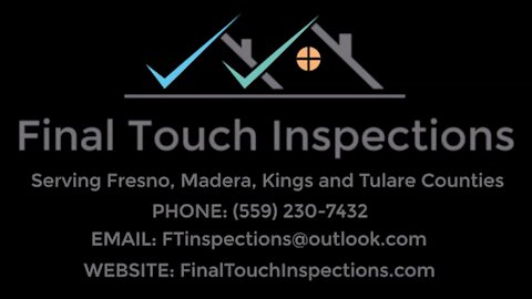 Final Touch Inspections - InterNACHI Certified Home Inspector