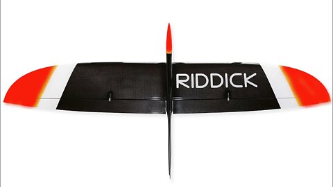 CCM 1.2M Riddick- RC Flying Wing Glider (Made in Ukraine)