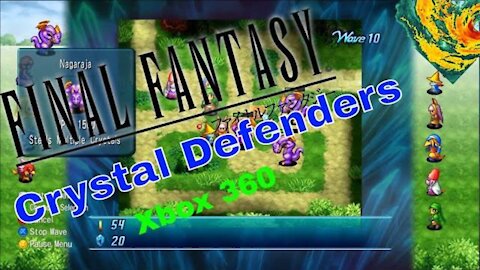 Final Fantasy: Crystal Defenders | Greenlands | Xbox #360 #XBLA | Just Playing