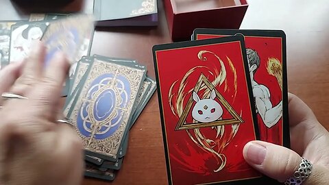 Unboxing The Anime Tarot by McGalla Ann and Mercenary of Duna