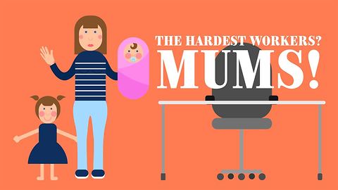 Forget the stereotypes: Moms are more prolific workers!