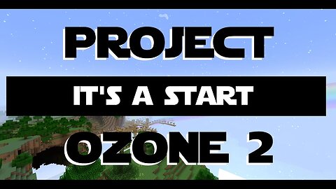 Minecraft HQM Project Ozone 2 ep 1 - It's A Start. My First Quest Book Mod Pack. HQM