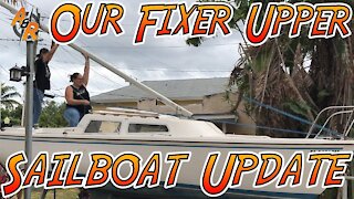 Catalina 22 Sailboat Progress Update - Episode 8