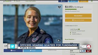 Goatees to raise funds for officer in Punta Gorda