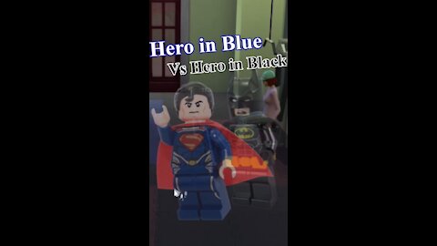 Hero in Blue vs. Hero in Black # Sims4 #Shorts