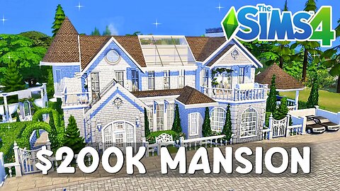 $200k Chateau Mansion | Sims 4