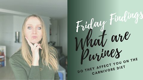 WHAT ARE PURINES | Do you need to be concerned about Purines if you are on the Carnivore Diet
