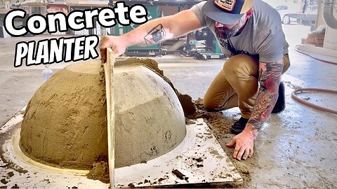 This Saved Me $1200 || Making a Large Concrete Planter