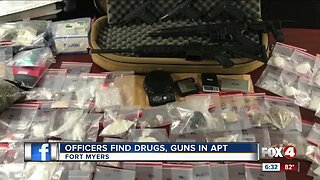 Fort Myers police search leads to drugs and guns