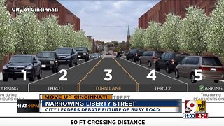 Cincinnati City Council mulls narrowing Liberty Street