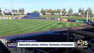Brewers unveil Spring Training upgrades
