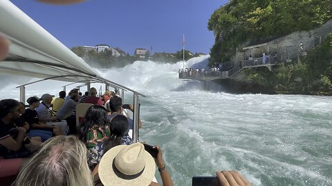 RHINE FALLS, Europe’s largest waterfall