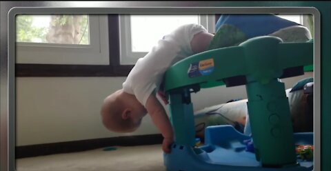 Funny baby video clips || cute baby fall down video clips 🤣