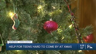 Help for teens hard to come by at Christmas