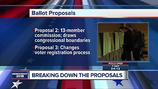 Breaking down Michigan's three ballot proposals