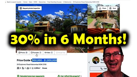 Sydney Real Estate House Flipping - 30% in 6 Months!